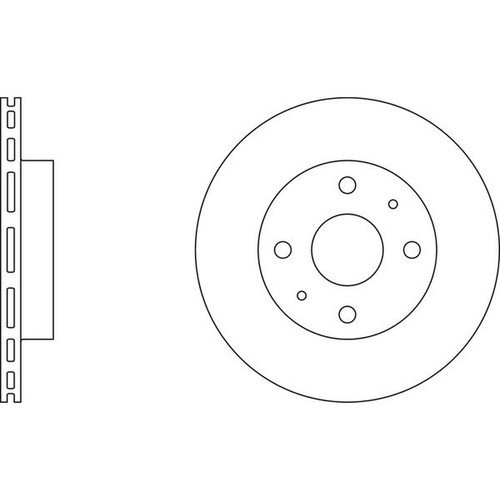 Apec blue brake - brake, disc