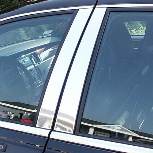 Silver car window door - 6x,
