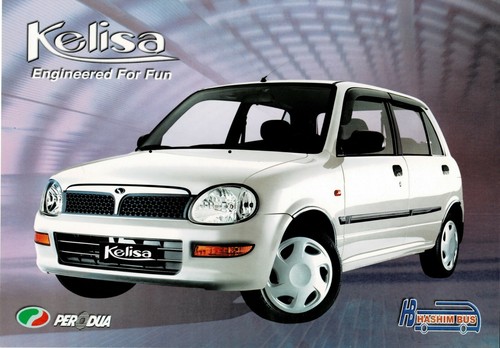 Perodua kelisa car made - perodua, (made