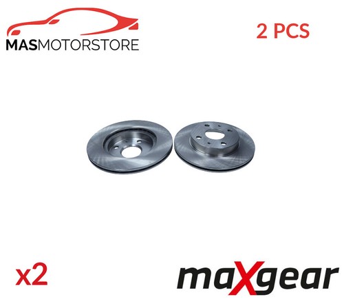 Brake discs set pair - discs,