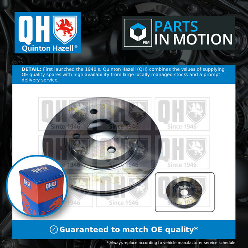 Brake discs pair - 2x, vented